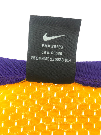 【中古品】【メンズ】 NIKE TEAM ナイキ チーム LOS ANGELES LAKERS KOBE UNIFORM ロサンゼルス レイカーズ コービー ユニフォーム トップス 146-260604-rt-29-tagh サイズ：XL カラー：イエロー 万代Net店