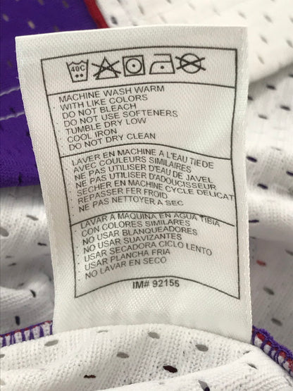 【中古品】【メンズ】 NIKE TEAM ナイキ チーム RAPTORS CARTER UNIFORM WHITE PURPLE ラプターズ カーター ユニフォーム トップス 146-260819-rt-31-tag サイズ：L カラー：ホワイト/パープル 万代Net店