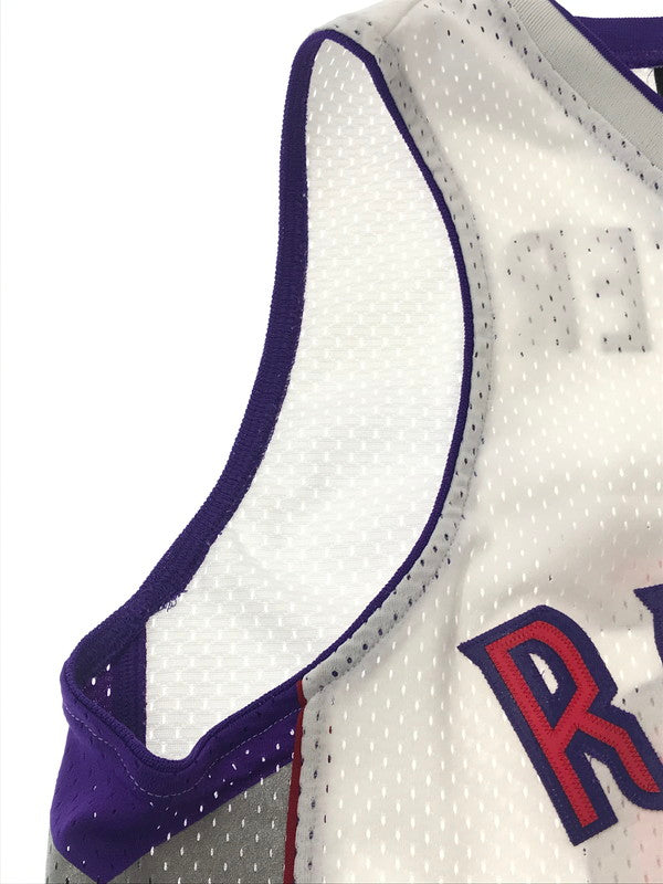 【中古品】【メンズ】 NIKE TEAM ナイキ チーム RAPTORS CARTER UNIFORM WHITE PURPLE ラプターズ カーター ユニフォーム トップス 146-260819-rt-31-tag サイズ：L カラー：ホワイト/パープル 万代Net店
