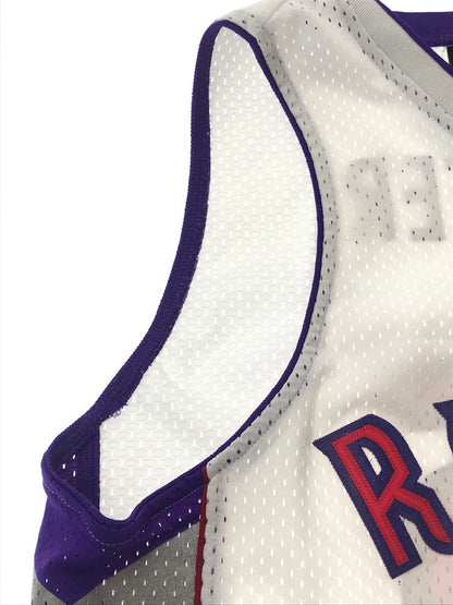 【中古品】【メンズ】 NIKE TEAM ナイキ チーム RAPTORS CARTER UNIFORM WHITE PURPLE ラプターズ カーター ユニフォーム トップス 146-260819-rt-31-tag サイズ：L カラー：ホワイト/パープル 万代Net店