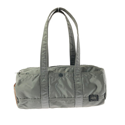 【中古品】【メンズ】 PORTER ポーター TANKER BOSTON BAG タンカー ボストンバッグ カバン 188-260616-na-05-tagh カラー：シルバーグレー 万代Net店