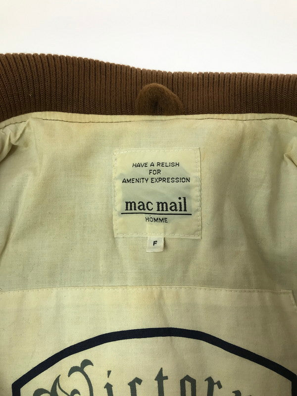 【現状渡し品】【メンズ】 MACMAIL HOMME マックメール オム WOOL JACKET ウールジャケット アウター 146-261001-na-30-tagh サイズ：F カラー：ブラウン 万代Net店