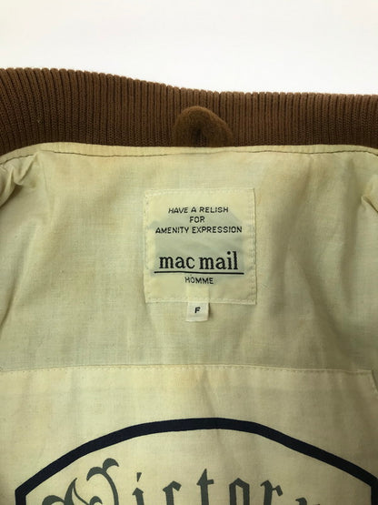 【現状渡し品】【メンズ】 MACMAIL HOMME マックメール オム WOOL JACKET ウールジャケット アウター 146-261001-na-30-tagh サイズ：F カラー：ブラウン 万代Net店