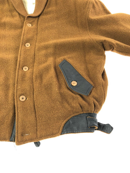 【現状渡し品】【メンズ】 MACMAIL HOMME マックメール オム WOOL JACKET ウールジャケット アウター 146-261001-na-30-tagh サイズ：F カラー：ブラウン 万代Net店