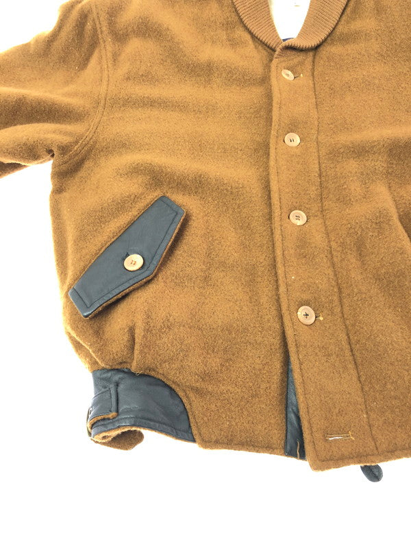 【現状渡し品】【メンズ】 MACMAIL HOMME マックメール オム WOOL JACKET ウールジャケット アウター 146-261001-na-30-tagh サイズ：F カラー：ブラウン 万代Net店