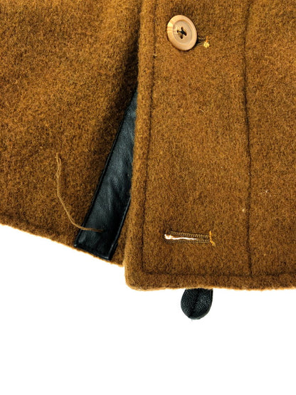 【現状渡し品】【メンズ】 MACMAIL HOMME マックメール オム WOOL JACKET ウールジャケット アウター 146-261001-na-30-tagh サイズ：F カラー：ブラウン 万代Net店