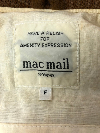 【現状渡し品】【メンズ】 MACMAIL HOMME マックメール オム WOOL JACKET ウールジャケット アウター 146-261001-na-30-tagh サイズ：F カラー：ブラウン 万代Net店