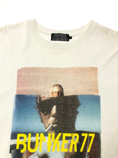 【中古品】【メンズ】 HYSTERIC GLAMOUR ヒステリック グラマー BUNKER77 PHOTO PRINT TEE 02241CT53 バンカー77 フォト プリント Tシャツ トップス 140-260604-rt-11-tagh サイズ：L カラー：ホワイト 万代Net店