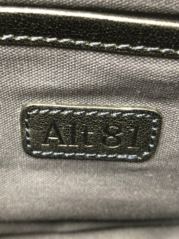 【中古品】【メンズ】 ALT81 アルトハチジュウイチ SLING SHOULDER BAG スリング ショルダーバッグ カバン 188-260616-na-08-tagh カラー：ブラック 万代Net店