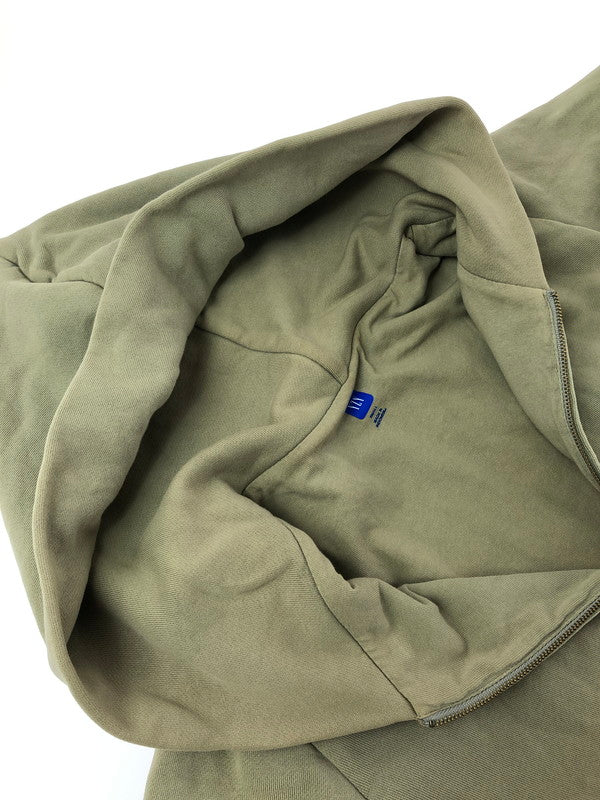 【中古品】【メンズ】 YEEZY GAP イージー ギャップ DOUBLEFACE WIDE SILHOUETTE ZIP UP SWEAT HOODIE 537322-02-1 ダブルフェイス ワイドシルエット ジップアップ スウェットパーカー 142-260604-rt-18-tagh サイズ：S カラー：グレージュ 万代Net店