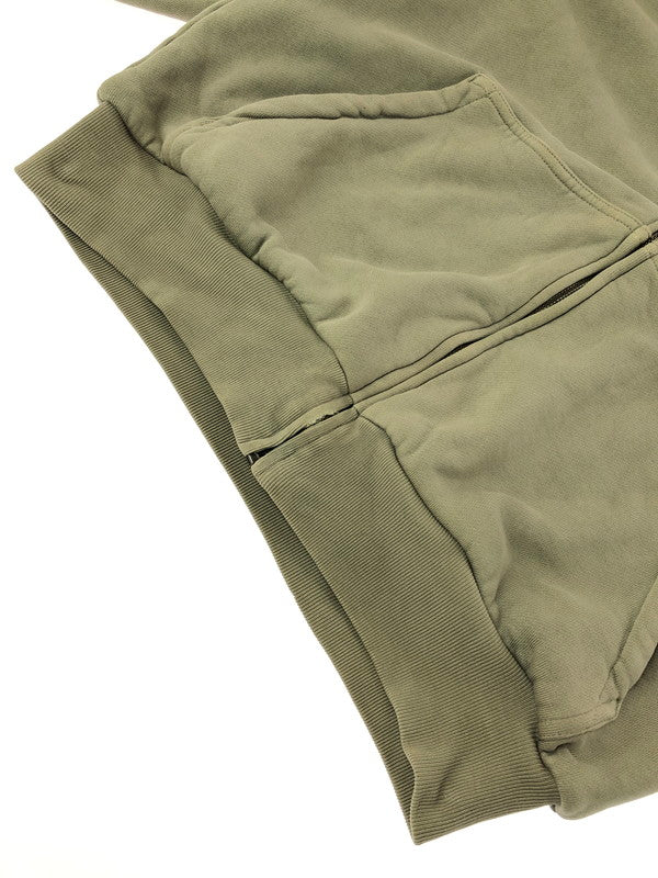 【中古品】【メンズ】 YEEZY GAP イージー ギャップ DOUBLEFACE WIDE SILHOUETTE ZIP UP SWEAT HOODIE 537322-02-1 ダブルフェイス ワイドシルエット ジップアップ スウェットパーカー 142-260604-rt-18-tagh サイズ：S カラー：グレージュ 万代Net店