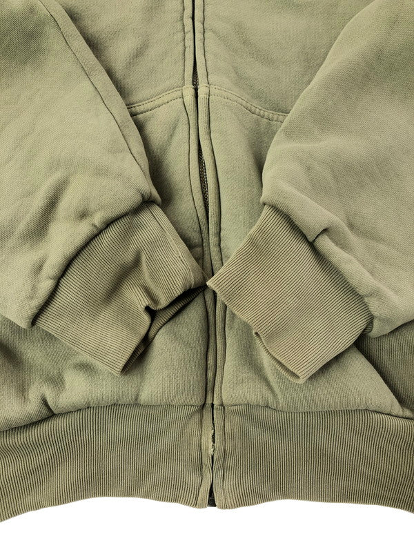【中古品】【メンズ】 YEEZY GAP イージー ギャップ DOUBLEFACE WIDE SILHOUETTE ZIP UP SWEAT HOODIE 537322-02-1 ダブルフェイス ワイドシルエット ジップアップ スウェットパーカー 142-260604-rt-18-tagh サイズ：S カラー：グレージュ 万代Net店