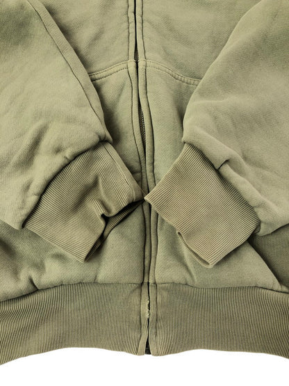 【中古品】【メンズ】 YEEZY GAP イージー ギャップ DOUBLEFACE WIDE SILHOUETTE ZIP UP SWEAT HOODIE 537322-02-1 ダブルフェイス ワイドシルエット ジップアップ スウェットパーカー 142-260604-rt-18-tagh サイズ：S カラー：グレージュ 万代Net店