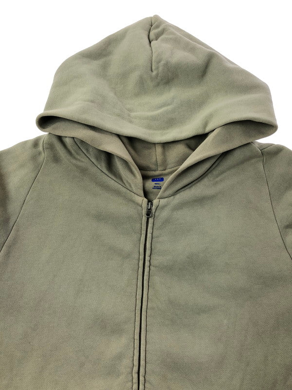 【中古品】【メンズ】 YEEZY GAP イージー ギャップ DOUBLEFACE WIDE SILHOUETTE ZIP UP SWEAT HOODIE 537322-02-1 ダブルフェイス ワイドシルエット ジップアップ スウェットパーカー 142-260604-rt-18-tagh サイズ：S カラー：グレージュ 万代Net店