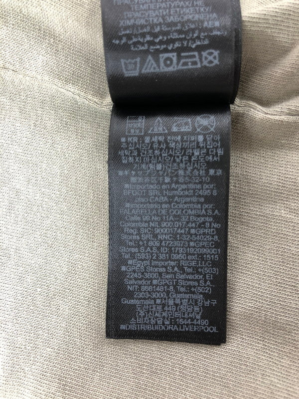 【中古品】【メンズ】 YEEZY GAP イージー ギャップ DOUBLEFACE WIDE SILHOUETTE ZIP UP SWEAT HOODIE 537322-02-1 ダブルフェイス ワイドシルエット ジップアップ スウェットパーカー 142-260604-rt-18-tagh サイズ：S カラー：グレージュ 万代Net店