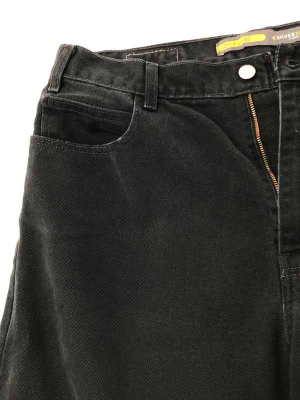 【中古品】【メンズ】 LEVI'S SILVER TAB リーバイス シルバー タグ LOW+LOOSE FIT 00's BLACK DENIM PANTS 44562-1760 ロー＋ルーズ フィット ブラック デニム 157-260607-rt-30-tagh サイズ：W36 L32 カラー：ブラック 万代Net店