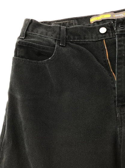 【中古品】【メンズ】 LEVI'S SILVER TAB リーバイス シルバー タグ LOW+LOOSE FIT 00's BLACK DENIM PANTS 44562-1760 ロー＋ルーズ フィット ブラック デニム 157-260607-rt-30-tagh サイズ：W36 L32 カラー：ブラック 万代Net店