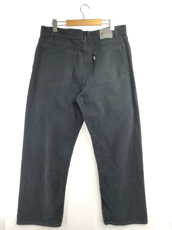 【中古品】【メンズ】 LEVI'S SILVER TAB リーバイス シルバー タグ LOW+LOOSE FIT 00's BLACK DENIM PANTS 44562-1760 ロー＋ルーズ フィット ブラック デニム 157-260607-rt-30-tagh サイズ：W36 L32 カラー：ブラック 万代Net店