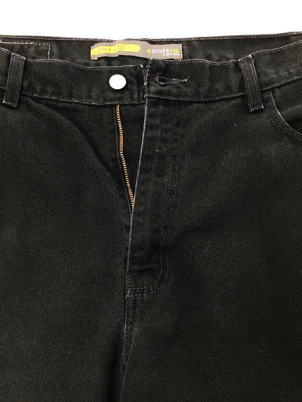 【中古品】【メンズ】 LEVI'S SILVER TAB リーバイス シルバー タグ LOW+LOOSE FIT 00's BLACK DENIM PANTS 44562-1760 ロー＋ルーズ フィット ブラック デニム 157-260607-rt-30-tagh サイズ：W36 L32 カラー：ブラック 万代Net店