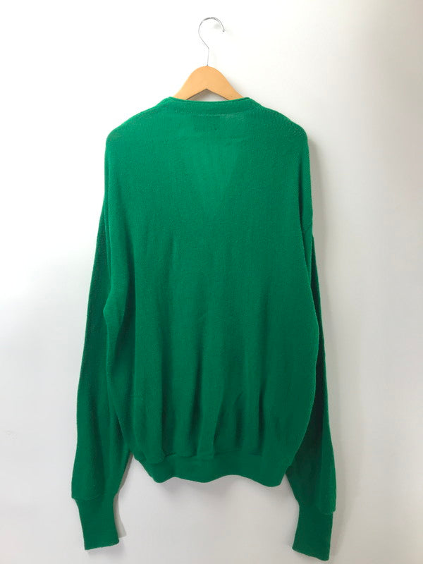 【中古品】【メンズ】 JANTZEN ジャンセン 80's KNIT CARDIGAN 80年代 ニット カーディガン USA製 ヴィンテージ トップス 146-260604-rt-04-tagh サイズ：XL カラー：グリーン 万代Net店