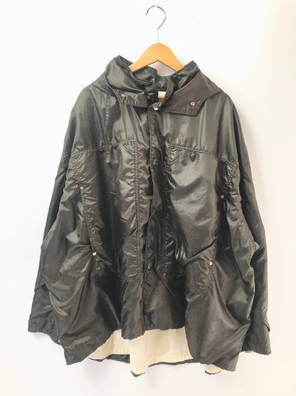 【中古品】【メンズ】 ISSUE THINGS イシュー シングス 21AW HOODED JACKET 21B 03-1-BRN-00 フーデッド ジャケット ライトアウター 140-260604-rt-07-tagh サイズ：不明 下記参照 カラー：ブラウン 万代Net店