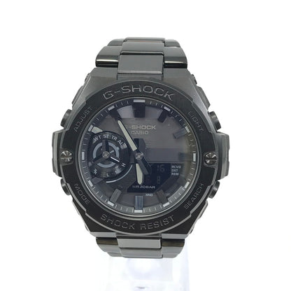 【中古品】【メンズ】 G-SHOCK ジーショック G-STEEL GST-B500 SERIES GST-B500BD-1AJF タフソーラー アナデジ 腕時計 余りコマ2個 196-260608-na-08-tagh カラー：ブラック 万代Net店