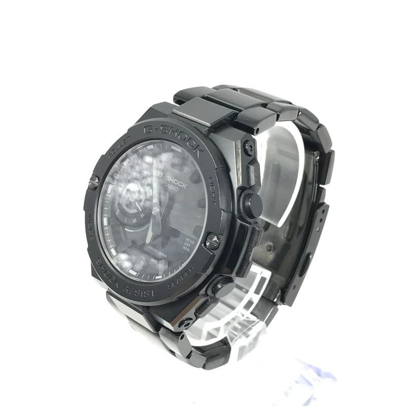 【中古品】【メンズ】 G-SHOCK ジーショック G-STEEL GST-B500 SERIES GST-B500BD-1AJF タフソーラー アナデジ 腕時計 余りコマ2個 196-260608-na-08-tagh カラー：ブラック 万代Net店
