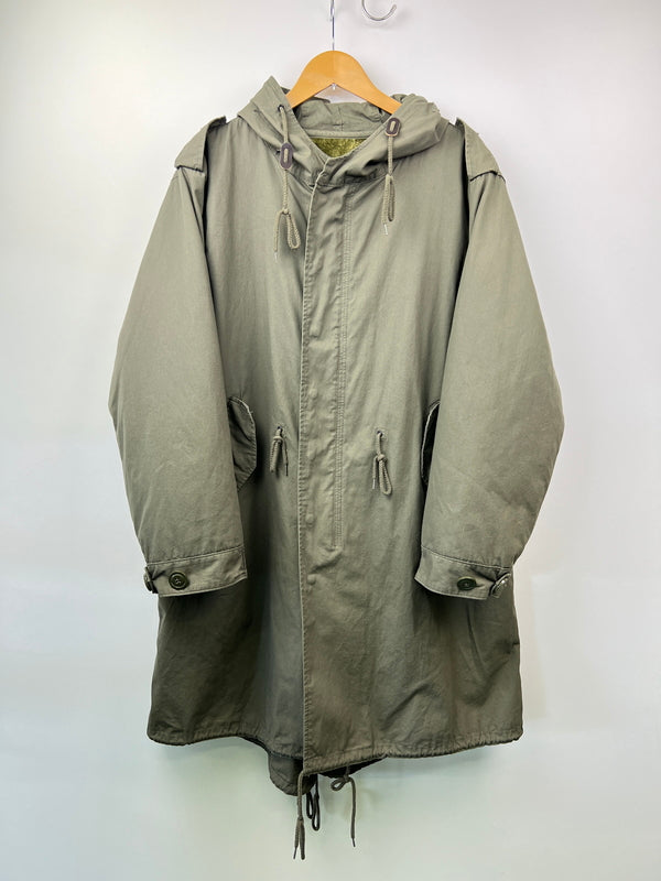 【中古品】【メンズ】 HOUSTON ヒューストン M-51 PARKA 5409M モッズコート アウター ミリタリー 178-260620-kk-14-hon サイズ：XS カラー：OLIVE DRAB 万代Net店
