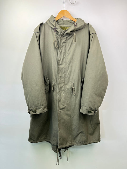 【中古品】【メンズ】 HOUSTON ヒューストン M-51 PARKA 5409M モッズコート アウター ミリタリー 178-260620-kk-14-hon サイズ：XS カラー：OLIVE DRAB 万代Net店