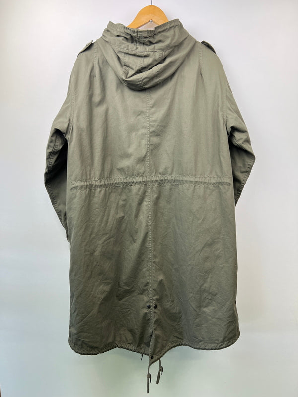 【中古品】【メンズ】 HOUSTON ヒューストン M-51 PARKA 5409M モッズコート アウター ミリタリー 178-260620-kk-14-hon サイズ：XS カラー：OLIVE DRAB 万代Net店