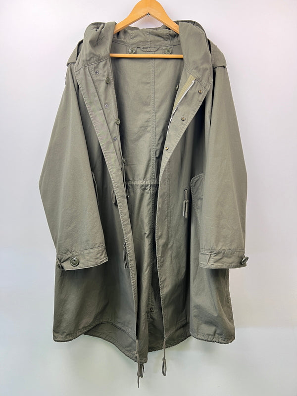 【中古品】【メンズ】 HOUSTON ヒューストン M-51 PARKA 5409M モッズコート アウター ミリタリー 178-260620-kk-14-hon サイズ：XS カラー：OLIVE DRAB 万代Net店
