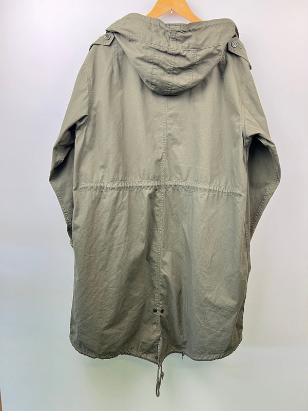 【中古品】【メンズ】 HOUSTON ヒューストン M-51 PARKA 5409M モッズコート アウター ミリタリー 178-260620-kk-14-hon サイズ：XS カラー：OLIVE DRAB 万代Net店