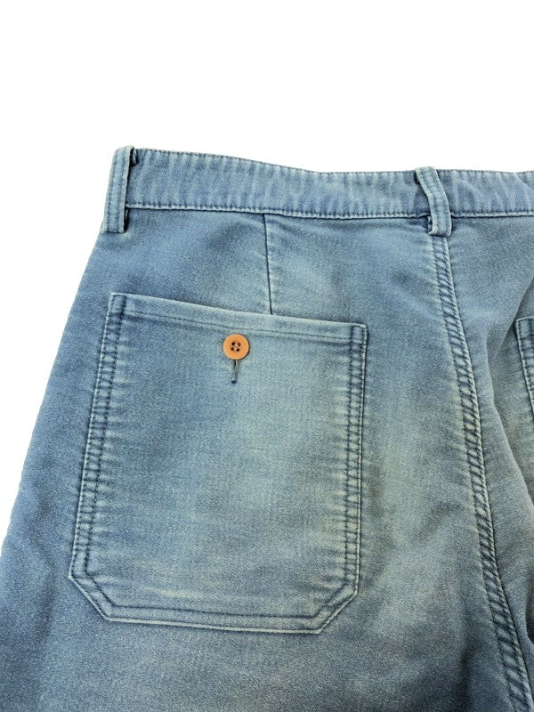 【中古品】【メンズ】 VISVIM ビスヴィム PASTORAL SHORTS 0114105008014 パストラル ショーツ ボトムス 151-260624-rt-21-tagh サイズ：2 カラー：インディゴ 万代Net店