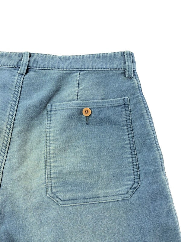 【中古品】【メンズ】 VISVIM ビスヴィム PASTORAL SHORTS 0114105008014 パストラル ショーツ ボトムス 151-260624-rt-21-tagh サイズ：2 カラー：インディゴ 万代Net店