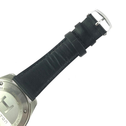 【中古品】【メンズ】 HAMILTON ハミルトン KHAKI AVIATION PILOT DAY DATE QUARTZ H64611555 カーキ アビエーション パイロット デイデイト クォーツ 腕時計 197-260607-na-20-tagh カラー：ブラック/シルバー 万代Net店