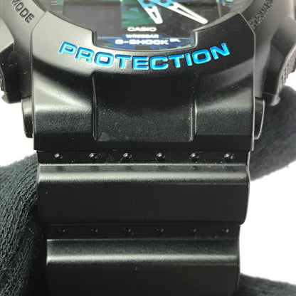 【中古品】【メンズ】 G-SHOCK ジーショック ANALOG-DIGITAL GA-100CB-1AJF アナログ デジタル クォーツ 腕時計 196-260607-na-21-tagh カラー：ブラック/ブルー 万代Net店