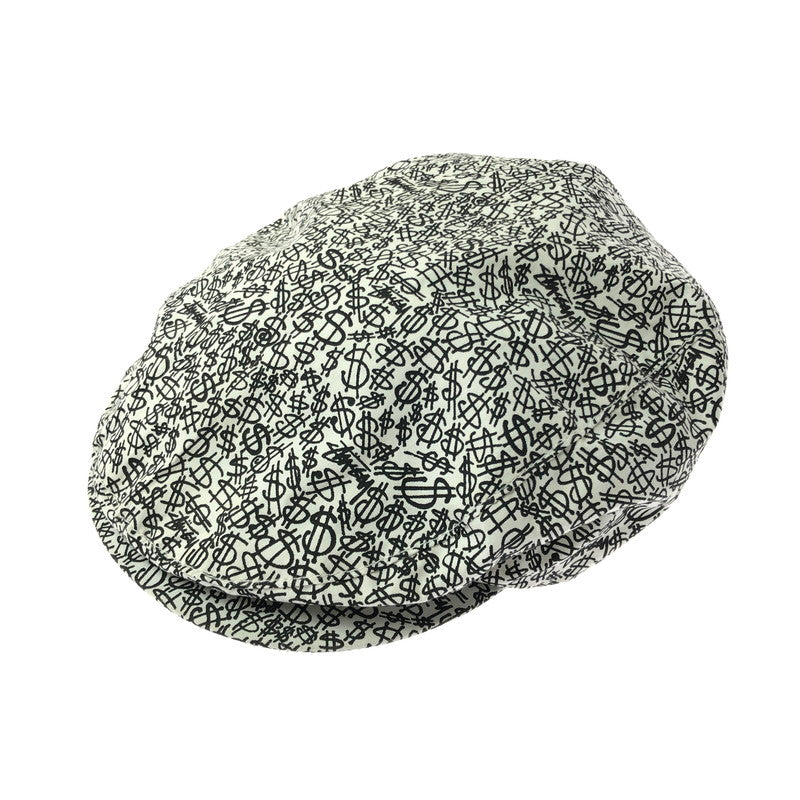 【中古品】【メンズ】 OLD STUSSY オールド ステューシー 00'S $ MARK HUNTING CAP ドルマーク ハンチング キャップ 帽子 185-260620-na-07-tagh カラー：ホワイト/ブラック 万代Net店