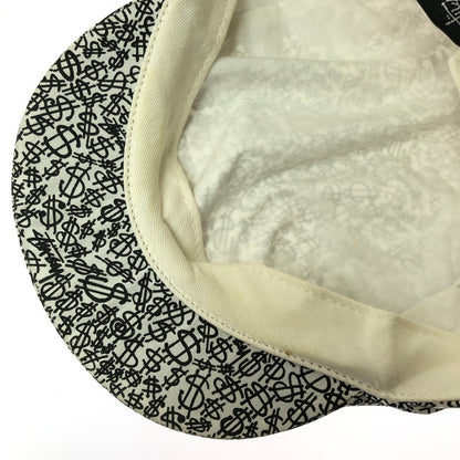 【中古品】【メンズ】 OLD STUSSY オールド ステューシー 00'S $ MARK HUNTING CAP ドルマーク ハンチング キャップ 帽子 185-260620-na-07-tagh カラー：ホワイト/ブラック 万代Net店
