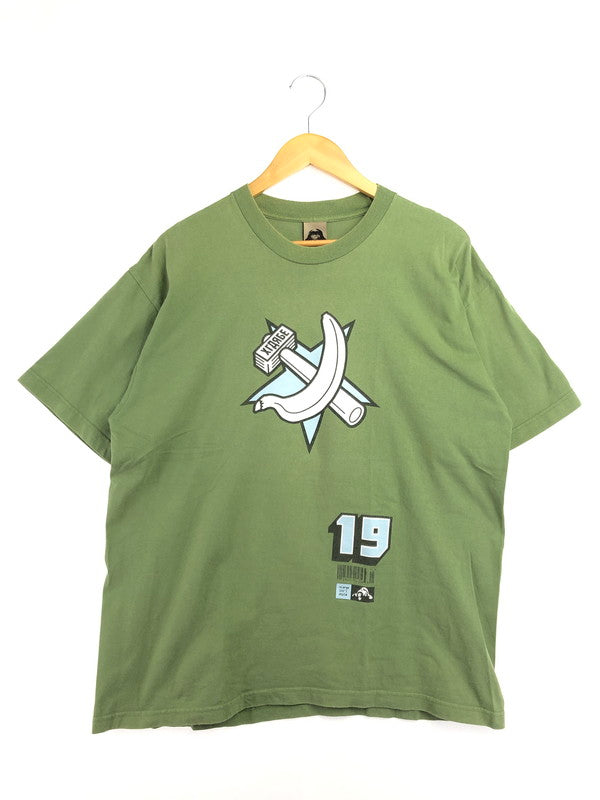 【中古品】【メンズ】 XLARGE エクストララージ 90's STAR&BANANA PRINT S/S TEE GREEN 90年代 スター＆バナナ 半袖Tシャツ トップス 142-260604-rt-13-tagh サイズ：XL カラー：グリーン 万代Net店