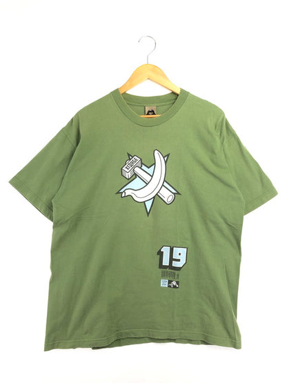 【中古品】【メンズ】 XLARGE エクストララージ 90's STAR&BANANA PRINT S/S TEE GREEN 90年代 スター＆バナナ 半袖Tシャツ トップス 142-260604-rt-13-tagh サイズ：XL カラー：グリーン 万代Net店