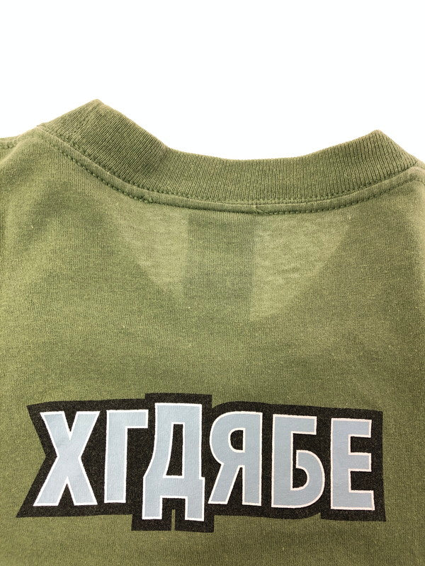 【中古品】【メンズ】 XLARGE エクストララージ 90's STAR&BANANA PRINT S/S TEE GREEN 90年代 スター＆バナナ 半袖Tシャツ トップス 142-260604-rt-13-tagh サイズ：XL カラー：グリーン 万代Net店