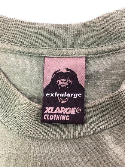 【中古品】【メンズ】 XLARGE エクストララージ 90's STAR&BANANA PRINT S/S TEE GREEN 90年代 スター＆バナナ 半袖Tシャツ トップス 142-260604-rt-13-tagh サイズ：XL カラー：グリーン 万代Net店