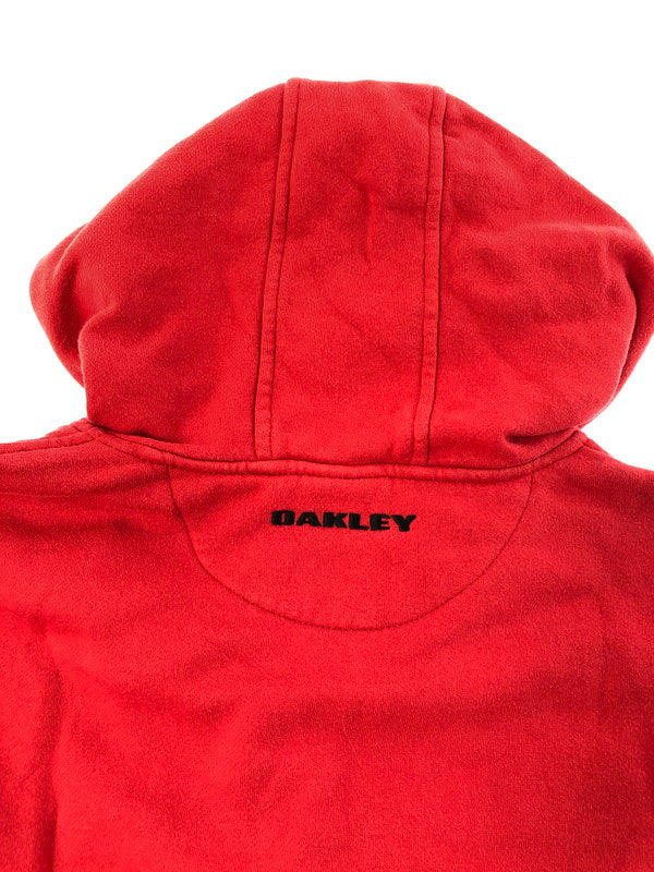 【中古品】【メンズ】 OAKLEY オークリー 00's FULL ZIP PARKA フルジップ パーカー トップス 146-260604-rt-20-tagh サイズ：XL カラー：レッド 万代Net店