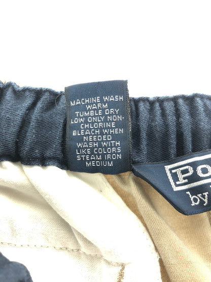 【中古品】【メンズ】 POLO RALPH LAUREN ポロ・ラルフローレン 80's～90's EASY WIDE CHINO PANTS イージー ワイド チノ パンツ 157-260624-rt-25-tagh サイズ：M カラー：ベージュ 万代Net店