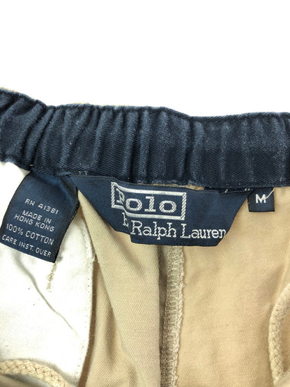 【中古品】【メンズ】 POLO RALPH LAUREN ポロ・ラルフローレン 80's～90's EASY WIDE CHINO PANTS イージー ワイド チノ パンツ 157-260624-rt-25-tagh サイズ：M カラー：ベージュ 万代Net店
