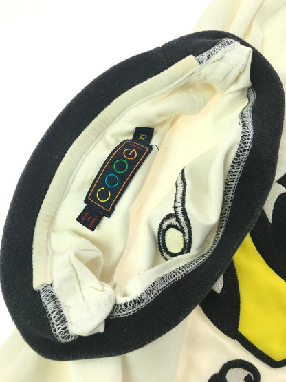 【中古品】【メンズ】 COOGI クージー 90's BEE EMBROIDERY TEE 90年代 ハチ 刺繍 Tシャツ 半袖Tシャツ トップス 146-260604-rt-21-tagh サイズ：XL カラー：ホワイト 万代Net店