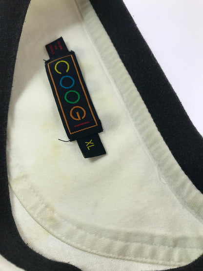 【中古品】【メンズ】 COOGI クージー 90's BEE EMBROIDERY TEE 90年代 ハチ 刺繍 Tシャツ 半袖Tシャツ トップス 146-260604-rt-21-tagh サイズ：XL カラー：ホワイト 万代Net店