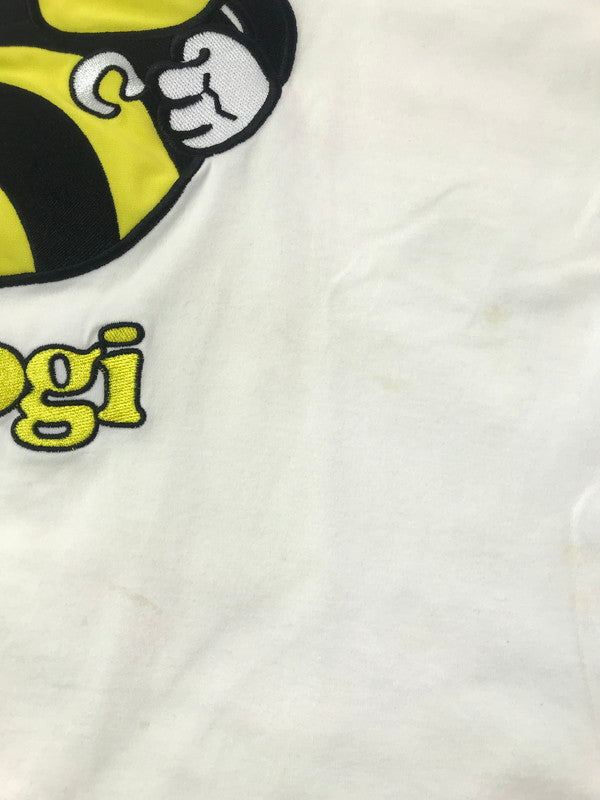 【中古品】【メンズ】 COOGI クージー 90's BEE EMBROIDERY TEE 90年代 ハチ 刺繍 Tシャツ 半袖Tシャツ トップス 146-260604-rt-21-tagh サイズ：XL カラー：ホワイト 万代Net店