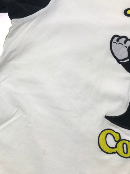 【中古品】【メンズ】 COOGI クージー 90's BEE EMBROIDERY TEE 90年代 ハチ 刺繍 Tシャツ 半袖Tシャツ トップス 146-260604-rt-21-tagh サイズ：XL カラー：ホワイト 万代Net店