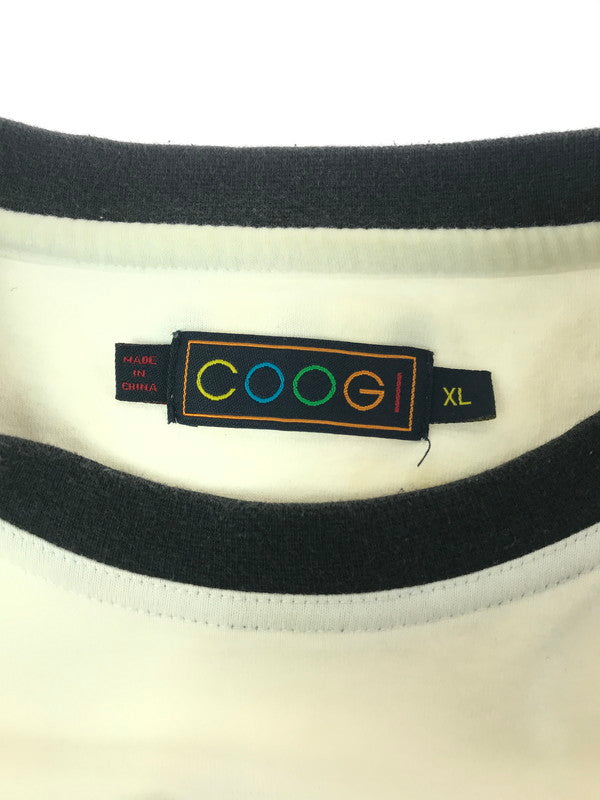 【中古品】【メンズ】 COOGI クージー 90's BEE EMBROIDERY TEE 90年代 ハチ 刺繍 Tシャツ 半袖Tシャツ トップス 146-260604-rt-21-tagh サイズ：XL カラー：ホワイト 万代Net店